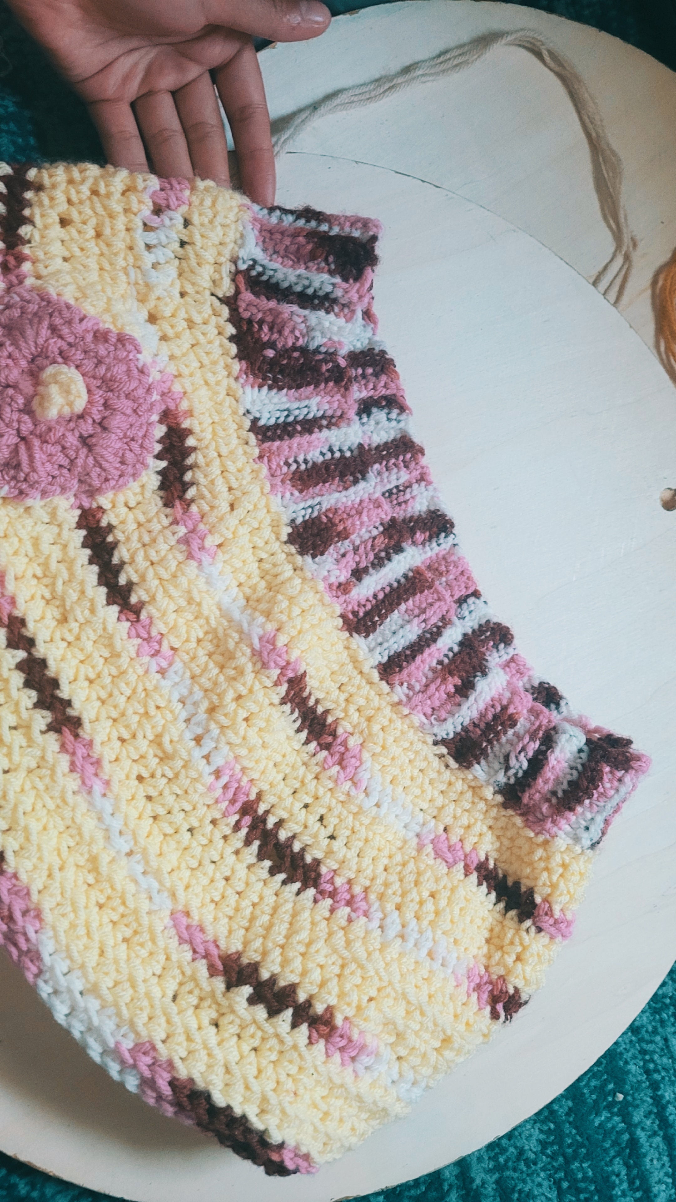 Crochet flower Skirt
