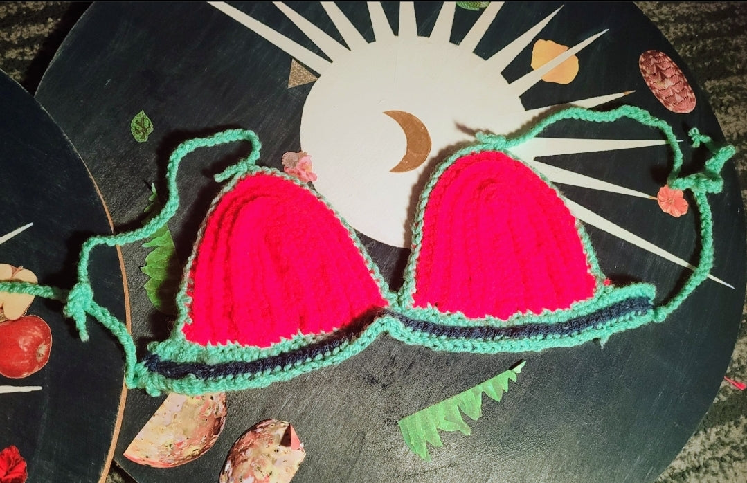 Crochet Beach Skirt and Top