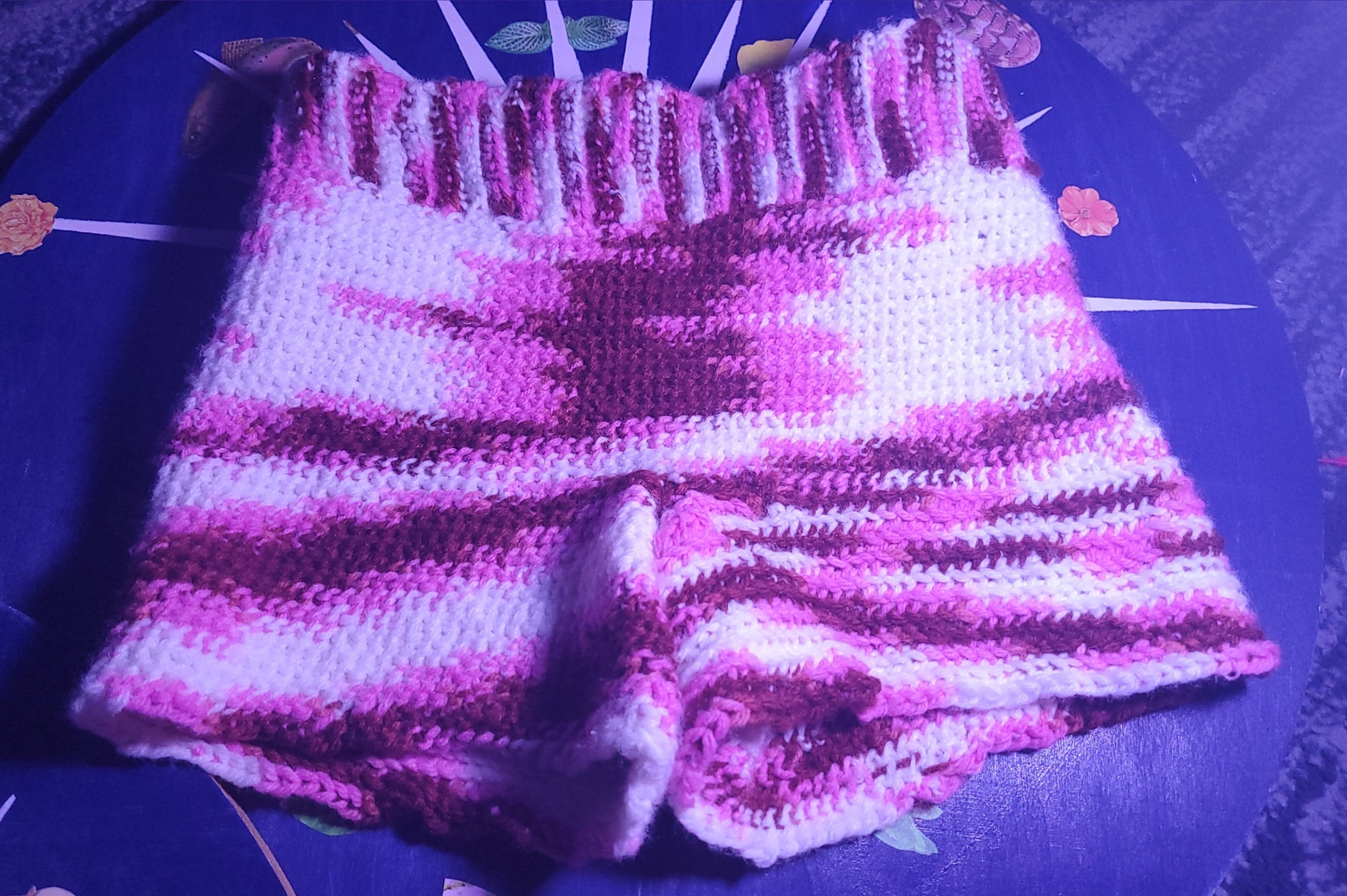 Neopolitan Crochet Shorts